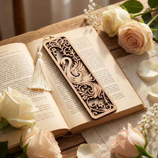 SVG DXF File Animal Mythical Wooden Bookmark Bundle Laser Cut Vector Design for Glowforge 3D Wood | CUTSVG.COM