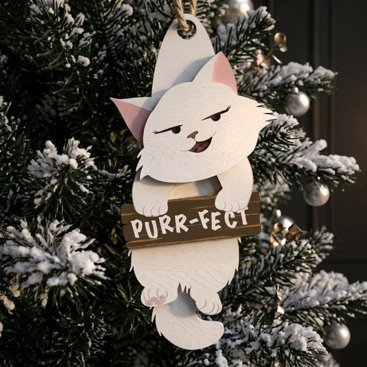 SVG DXF File Funny Animals Christmas Ornament Bundle Laser Cut 3D Wood Hanging Sign Design for Glowforge | CUTSVG.COM