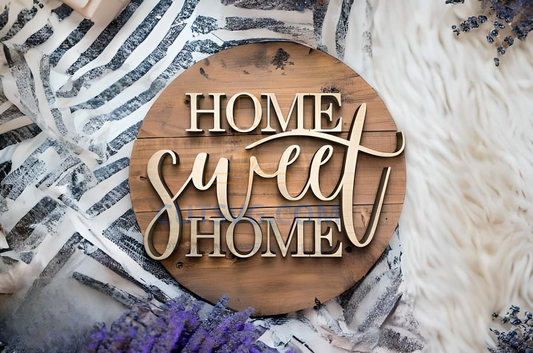 Bless This Home , SVG Farmhouse Round Si
, Laser Cut Sign