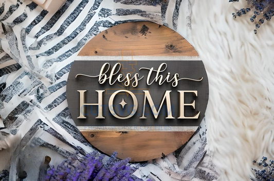 Heart Flower Welcome to Our Home
, Laser Cut Sign