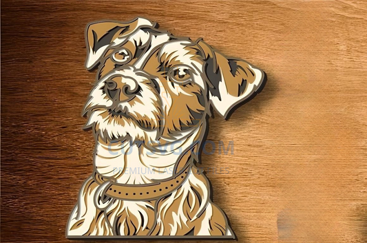 Jack Russell Terrier Multilayer Svg , Laser Cut Wall Decor 10